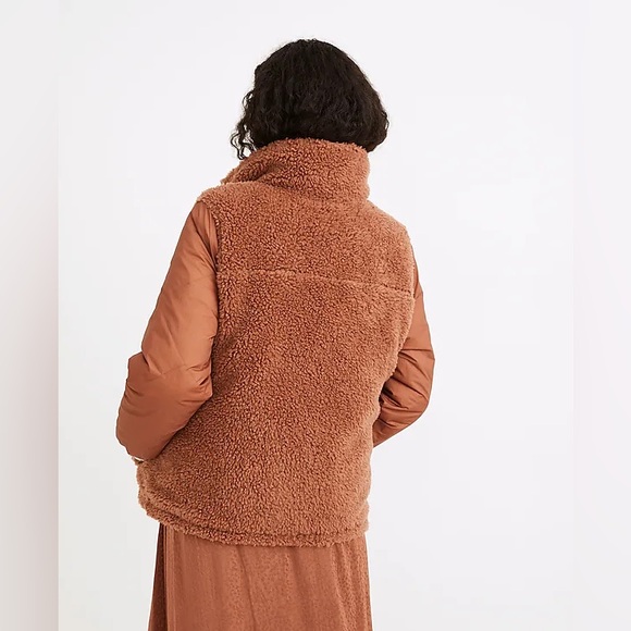 Madewell quilted reversible Sherpa jacket - Picture 2 of 5